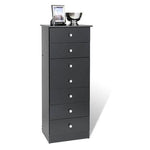 Prepac Black Edenvale 7 Drawer Tall Chest - BEP-2050-7